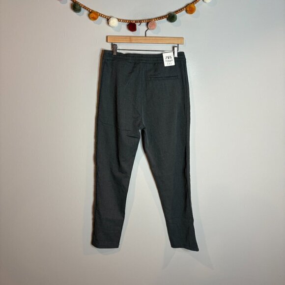 NWT Zara charcoal Melange jogger pants - Picture 5 of 6